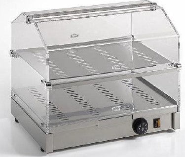 VETRINETTA RISCALDATA A 2 PIANI L 500