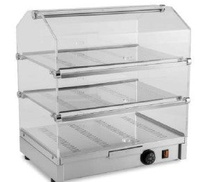 VETRINETTA RISCALDATA A 3 PIANI L 500