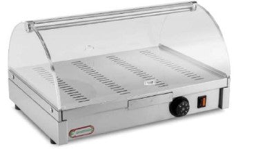 VETRINETTA RISCALDATA AD 1 PIANO L 500 CON ANTINA ROTONDA