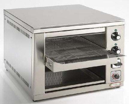 TOSTIERA A NASTRO CON TAPPETO IN FILO AISI 316 TN 30 PLUS