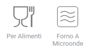 CONTENITORE 22X17 IN VETRO BOROSILICATO CON TAPPO AZZURRO