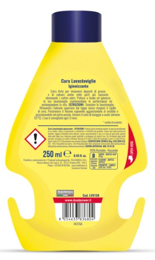 CURA LAVASTOVIGLIE IGIENIZZANTE DUAL POWER 250ML