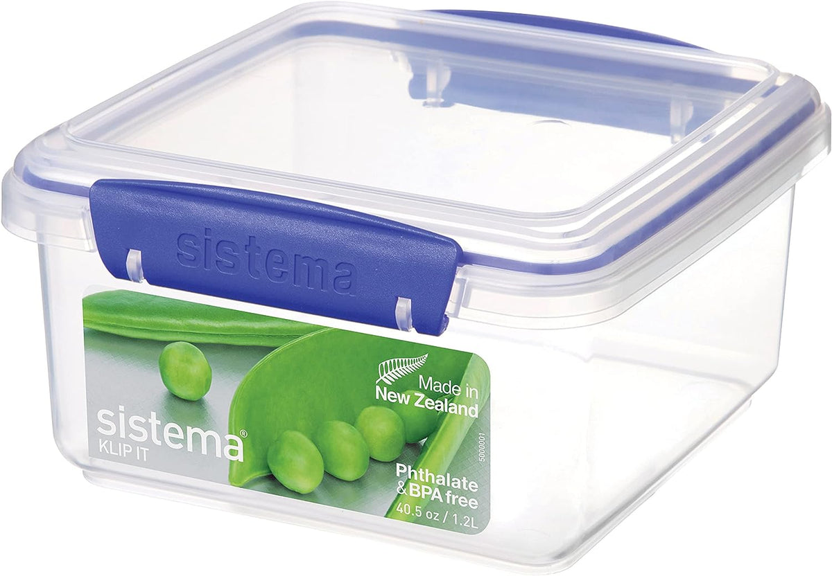 CONTENITORE ERMETICO QUADRATO KLIP IT 1,2lt