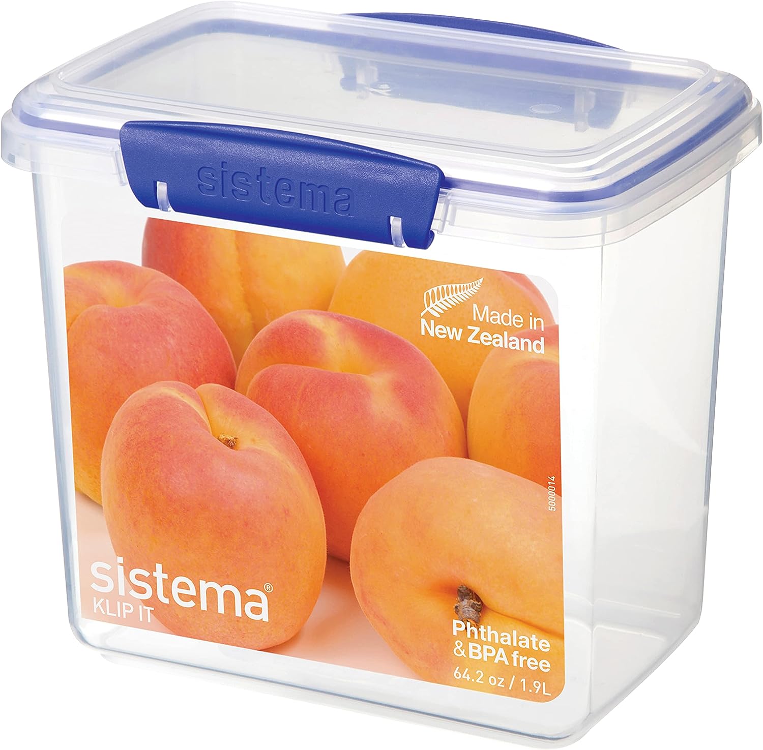 CONTENITORE ERMETICO RETTANGOLARE KLIP IT 1,9lt