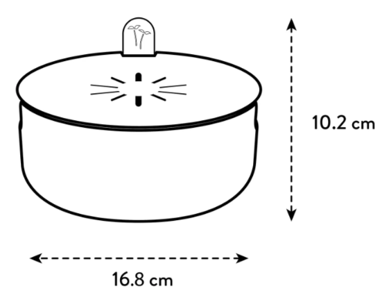 VASO COLTIVAZIONE VERDURE AL COPERTO - MAGIC MICROGREENS