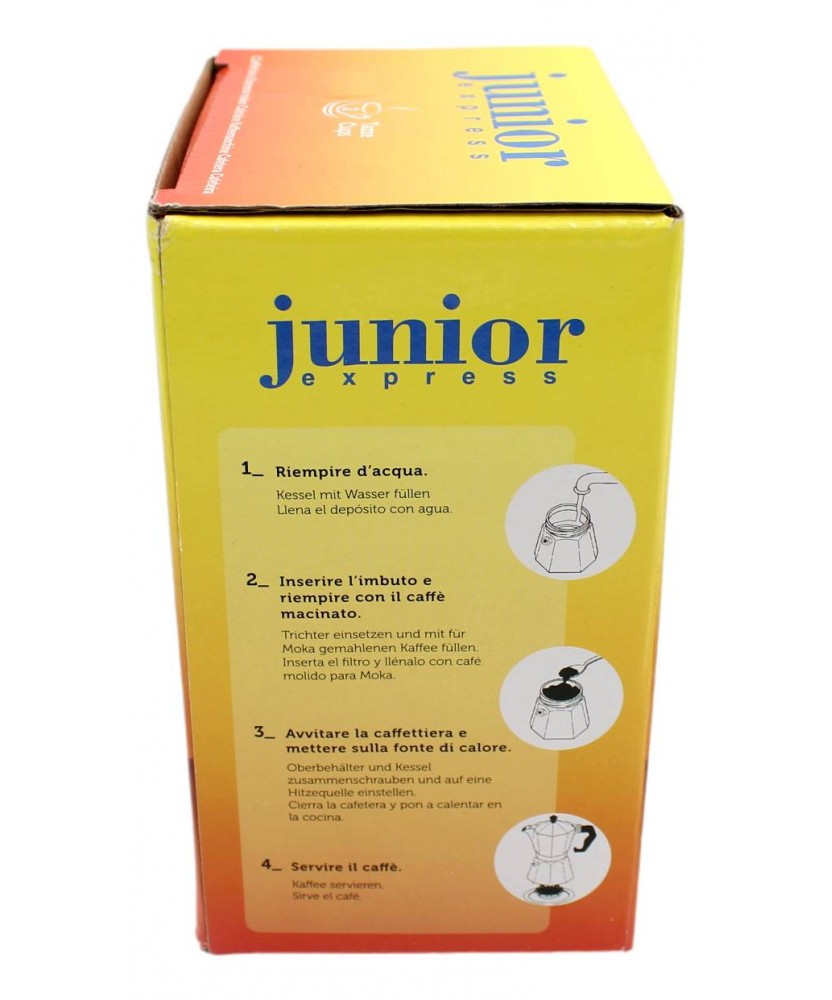 CAFFETTIERA MOKA JUNIOR EXPRESS (9-12 tazze)