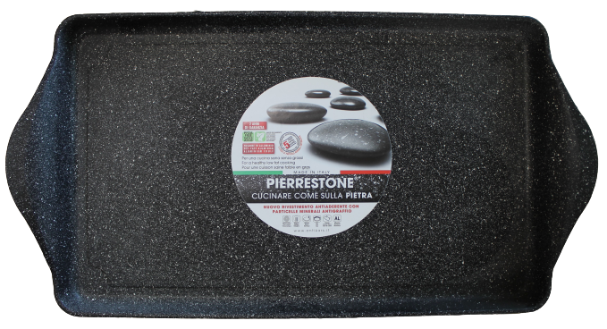 PIASTRA LISCIA ANTIADERENTE PIETRA 58x30cm