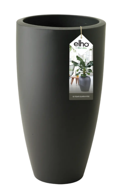 VASO PURE SOFT ROUND HIGH 30cm ANTRACITE