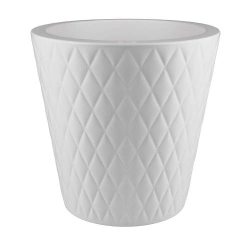 VASO PURE STRAIGHT CRYSTAL 47cm BIANCO