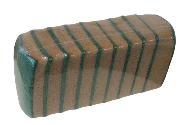 CONFEZIONE 10PZ SPUGNA CON FIBRA ABRASIVA