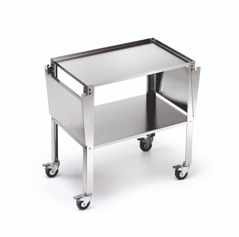 CARRELLO PRO INOX GRANDE PER PLANCHA DOUBLE
