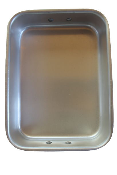 TEGLIA/ROSTICCERA RETTANGOLARE PURALUMINIUM ALBERGO