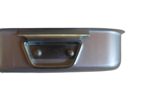 TEGLIA/ROSTICCERA RETTANGOLARE PURALUMINIUM ALBERGO