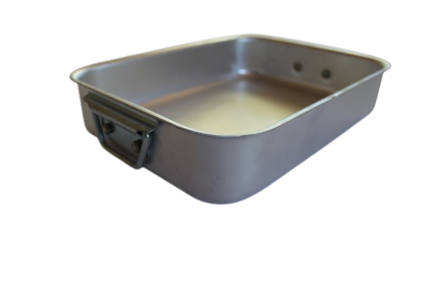 TEGLIA/ROSTICCERA RETTANGOLARE PURALUMINIUM ALBERGO