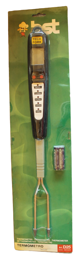 MAXI TERMOMETRO FORCHETTONE PER BARBECUE E CUCINA