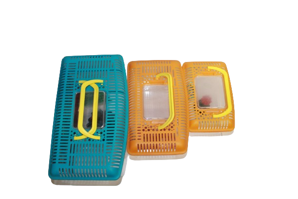 VASCHETTA ACQUARIO PER PESCI CON COPERCHIO