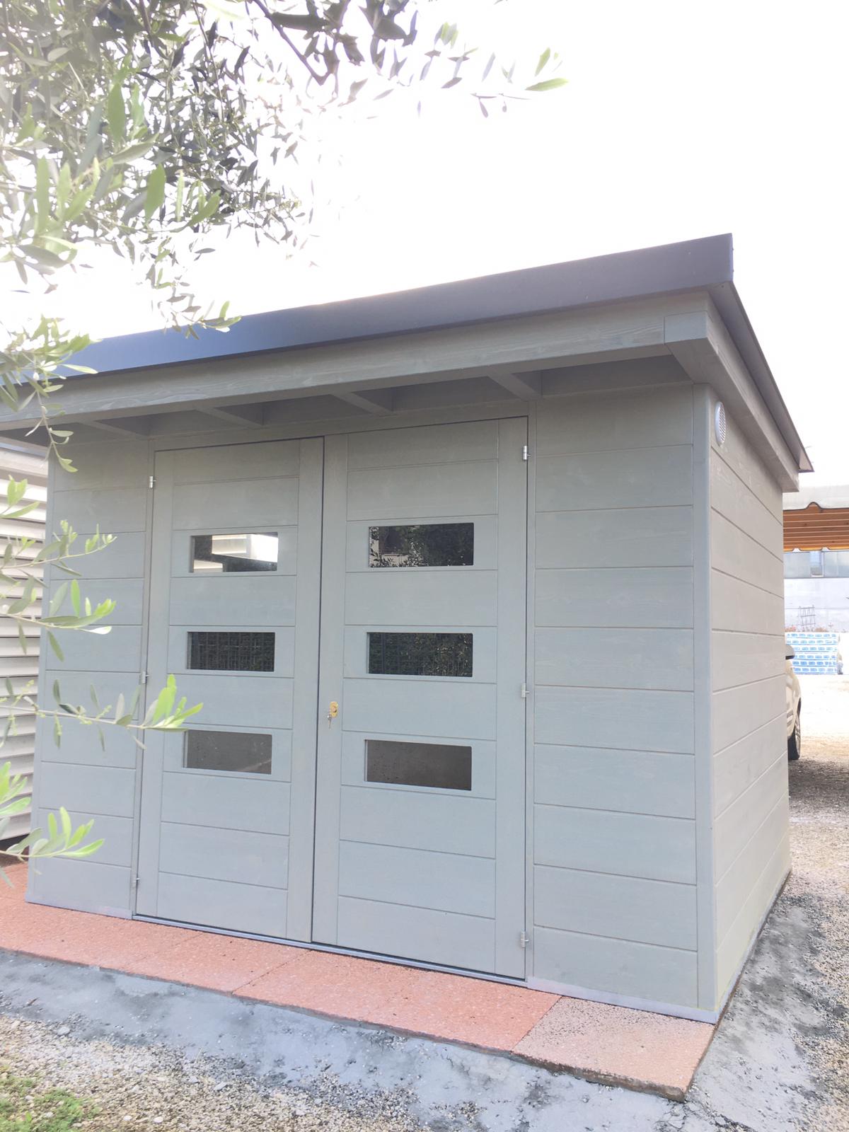 Casette a tetto piano