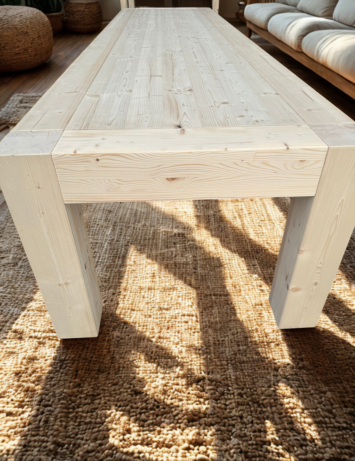 TAVOLO IN LEGNO MASSICCIO - varie dimensioni
