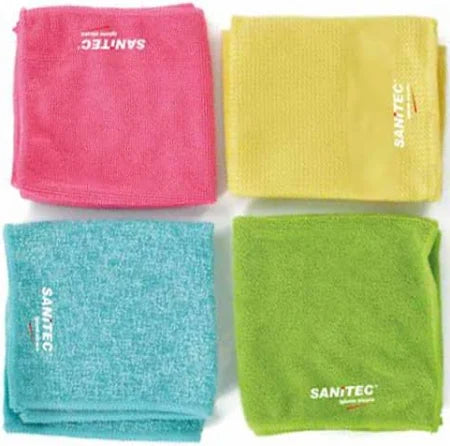 PANNO IN MICROFIBRA VARIE TIPOLOGIE - CONFEZIONE 5PZ 38X38CM