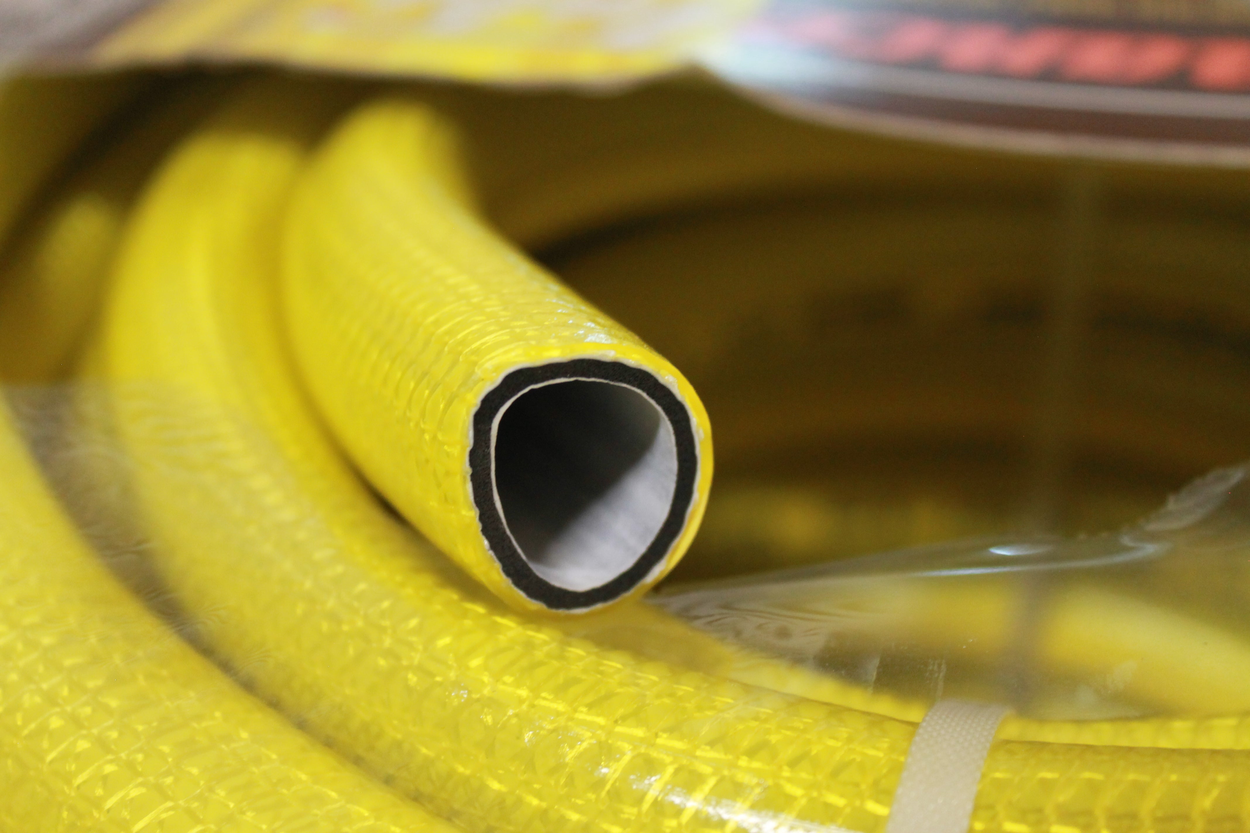 TUBO ANTITORSIONE 6 STRATI GIALLO 19MM DIAMETRO 3/4, 50MT