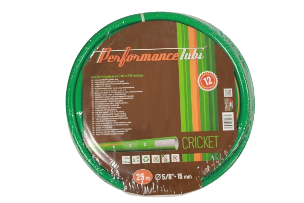 TUBO ANTITORSIONE 4 STRATI VERDE 15MM DIAMETRO 5/8 25MT