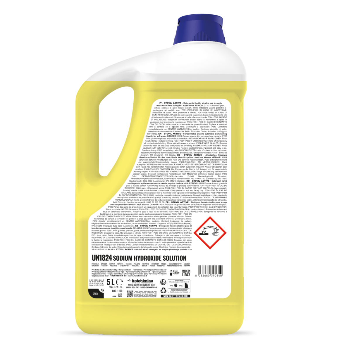 DETERGENTE SPECIFICO PER ACQUE DOLCI - STOVIL ACTIVE 5LT