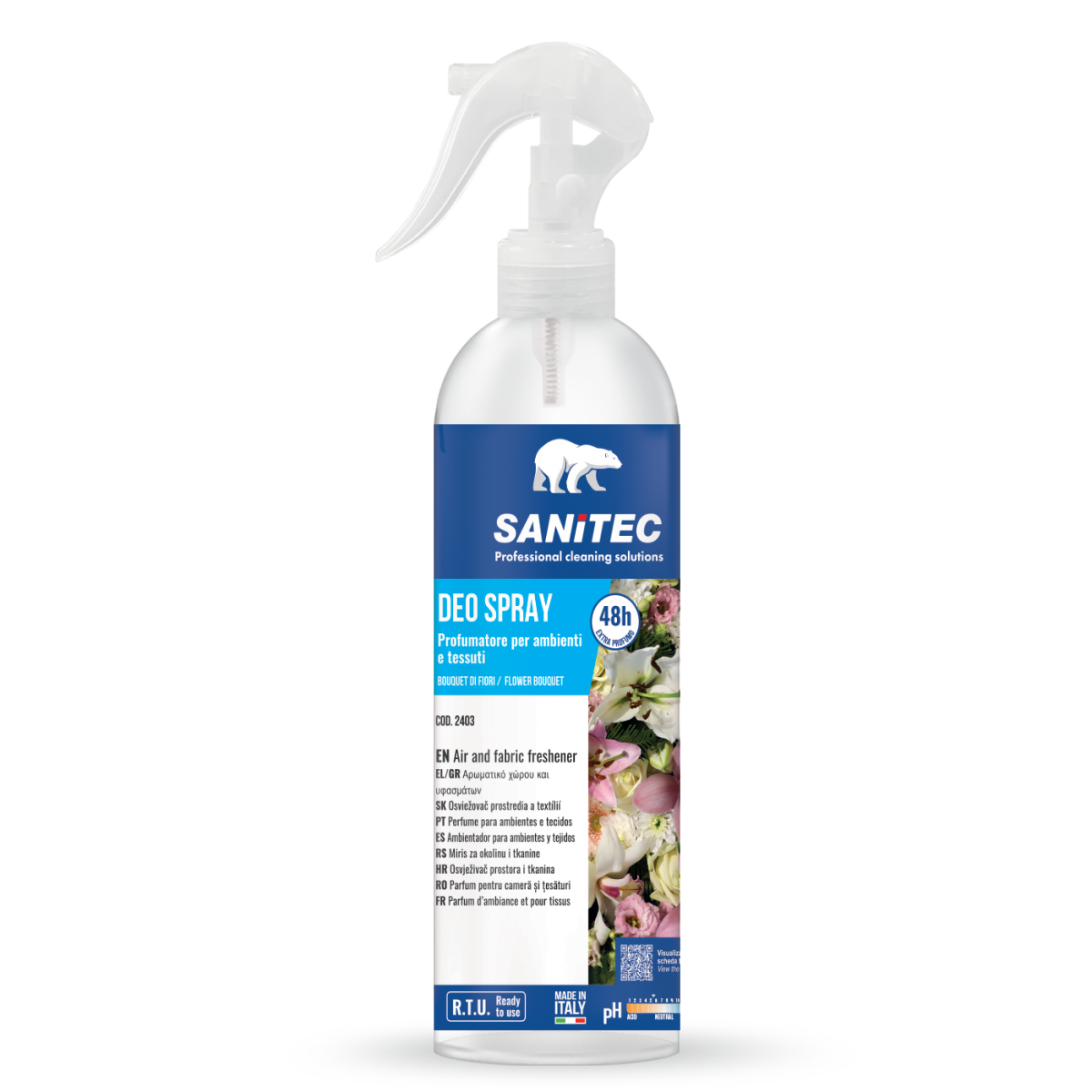 DEODORANTE DEOSPRAY BOUQUET DI FIORI 300 ML - EXTRA PROFUMO 48H