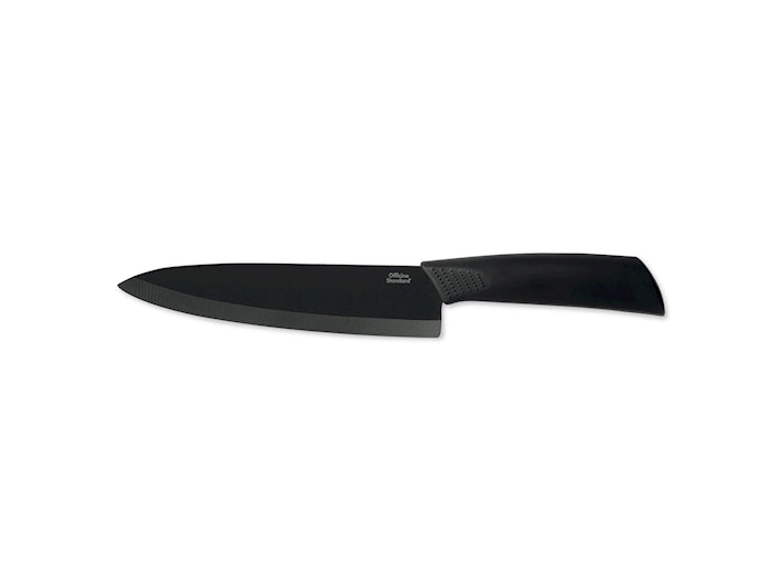 COLTELLO CUCINA LAMA CERAMICA COLORE NERO 15CM
