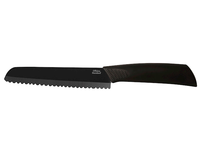 COLTELLO PANE LAMA CERAMICA NERA 15CM