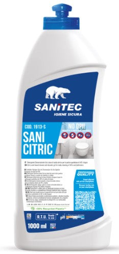 SANI CITRIC, DETERGENTE DISINCROSTANTE GEL 1LT