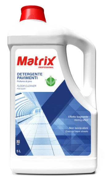 DETERGENTE PAVIMENTI 5LT MATRIX PINO