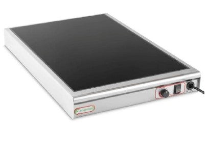 PIANO CALDO CON SUPERFICIE RADIANTE IN VETRO TEMPERATO PC46 PLUS