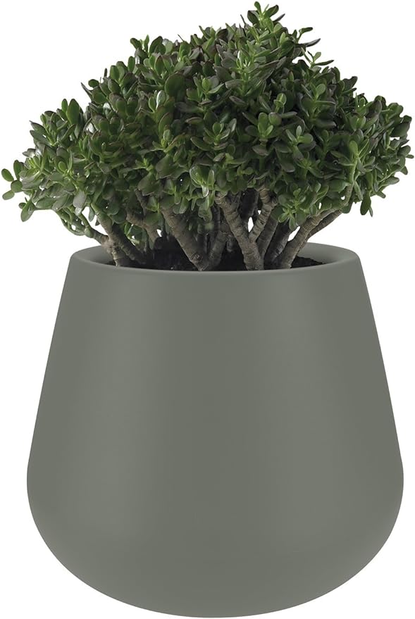 VASO PURE CONE 55cm STONE GREY GRIGIO