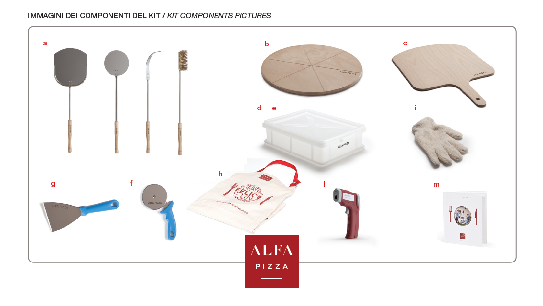 KIT PIZZAIOLO (90/120cm)