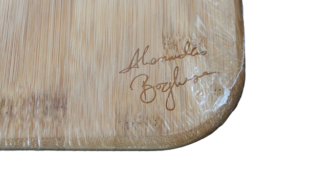 TAGLIERE ALESSANDRO BORGHESE IN BAMBOO 20x30x1cm