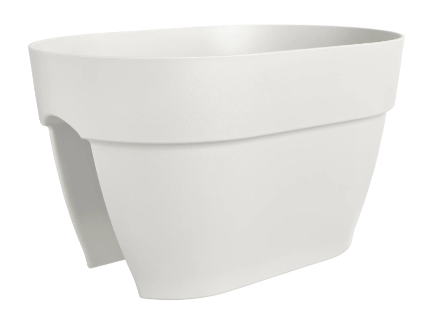 VASO VIBIA CAMPANA FLOWER BRIDGE 40 ( ANTRACITE/SILKY WHITE)